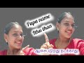 Na ninaikurathu nadavea nadakathu 🥺 papa name reveal paniyachu😍#subscribe @AchethaqueenM 