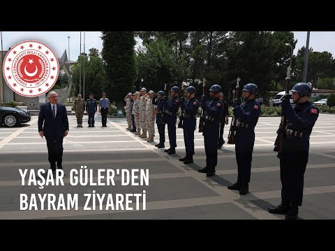 Millî Savunma Bakanı Yaşar Güler’den İncirlik’teki Mehmetçiklere Bayram Ziyareti