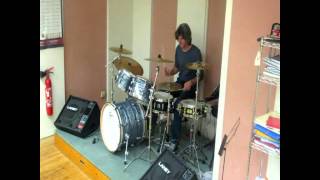 Drum Demo Mixing Rudiments Exercise 2 Six Stroke Roll Single Stroke Five
