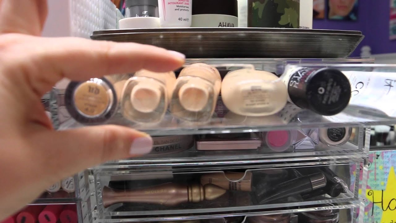 VANITY TOUR AND MAKEUP ORGANIZATION / STORAGE TIPS