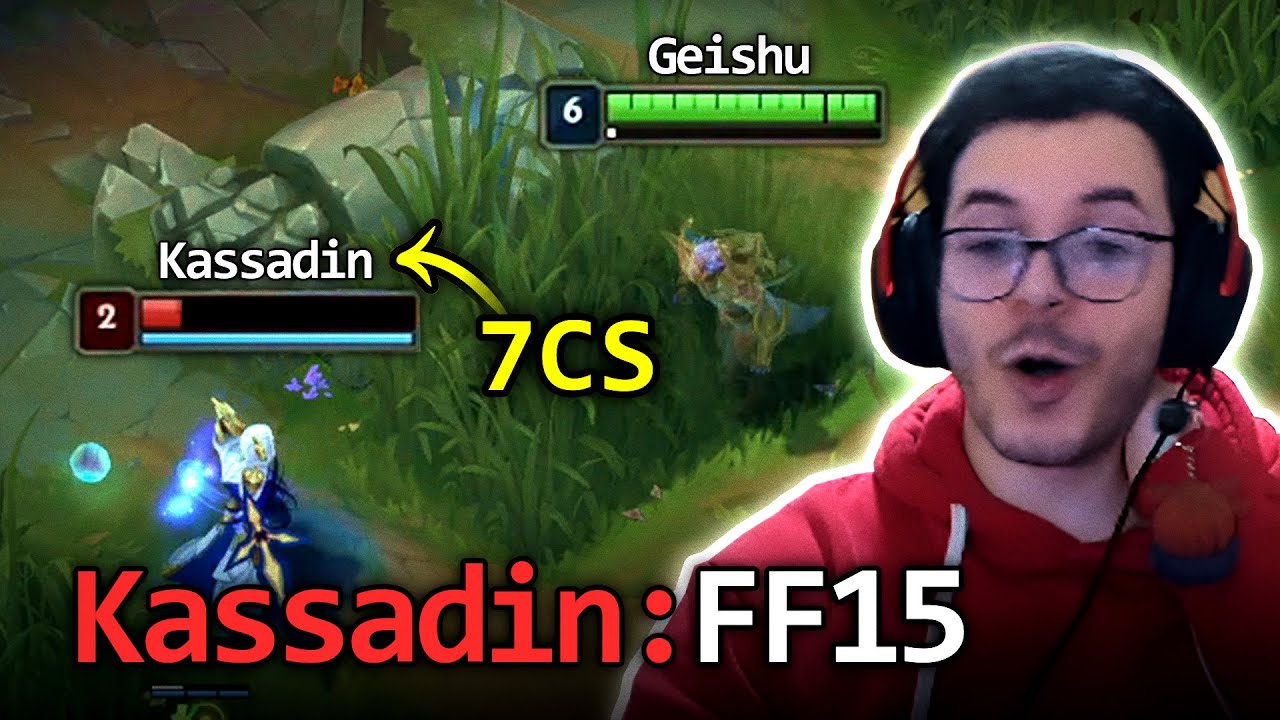 THIS KASSADIN TOP HAD 7CS MINUTE 10 AFTER FACING MY SETT! | Geishu
