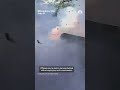 Worker injured in garbage explosion