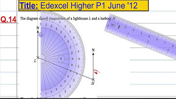 Edexcel Higher P1 June 2012 Q14