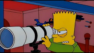 Bart saw Flanders kill a woman.
