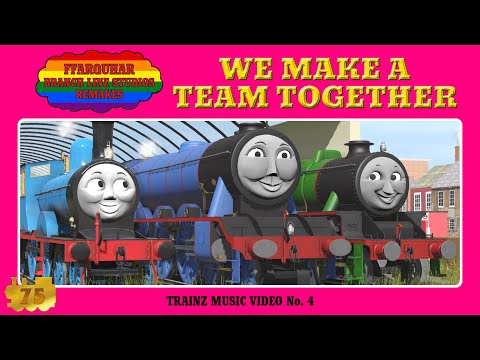 We Make a Team Together | Thomas and Friends | Trainz Music Video