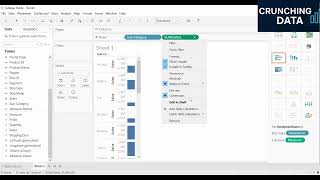 2.6 Row shelves and Column Shelves in Tableau