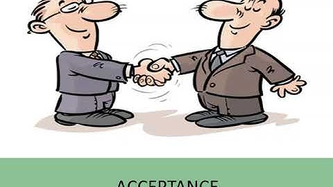 Contract law: Acceptance