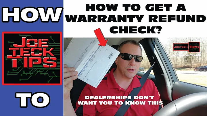 Extended Warranty refund? | How To | JoeteckTips