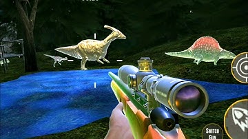 Wild Dino Hunting Games 3D - Jungle Sniper Shooter Game - Android Gameplay