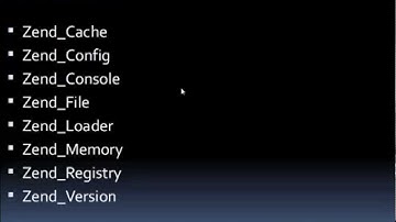 MVC Components in Zend Framework – PHP Tutorial 4
