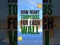 How many TORPEDOS for each WALL in rust💥