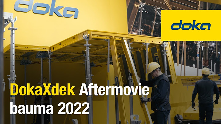 DokaXdek Aftermovie bauma 2022 [EN]