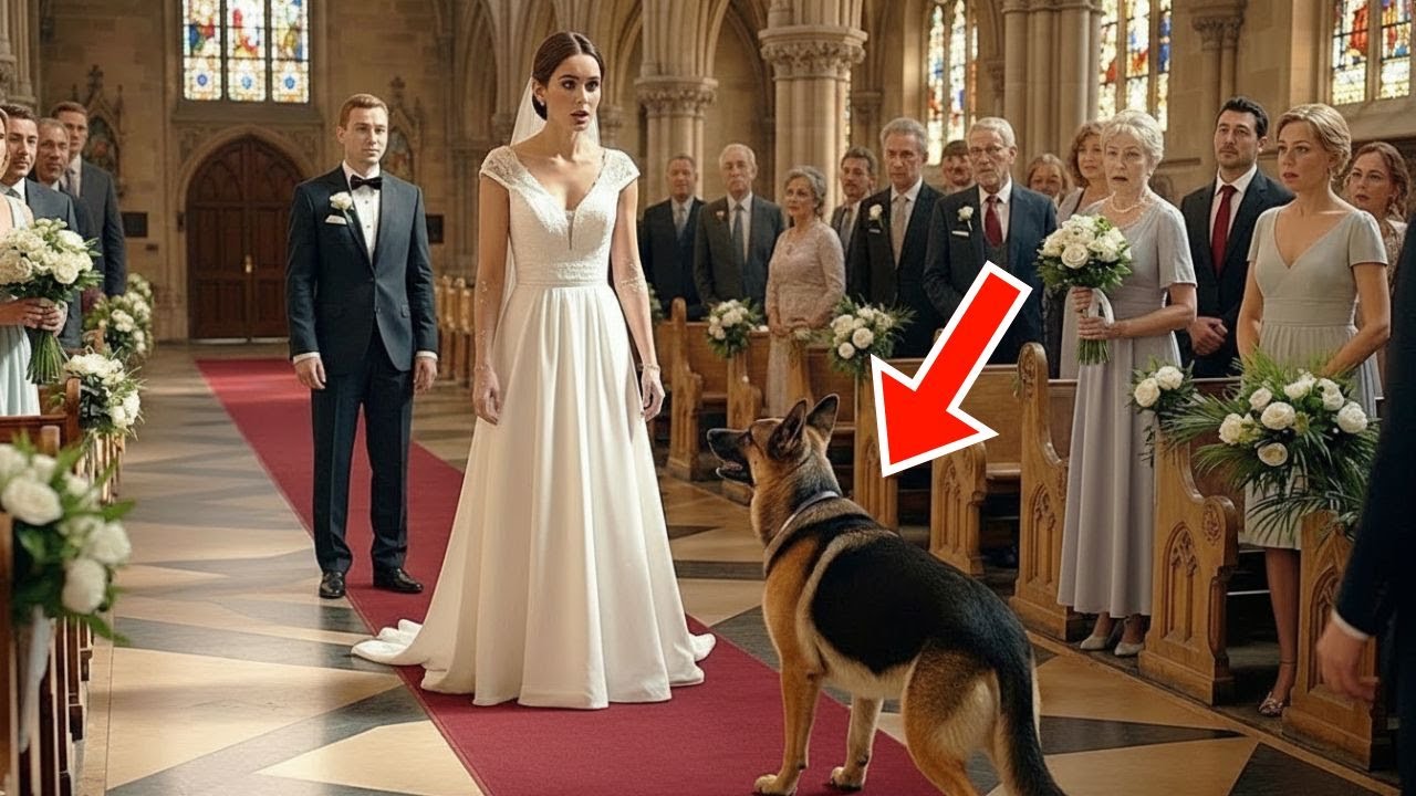Am Tag ihrer Hochzeit versperrte ihr Hund den Weg und weigerte sich zu gehen dann entdeckte sie eine