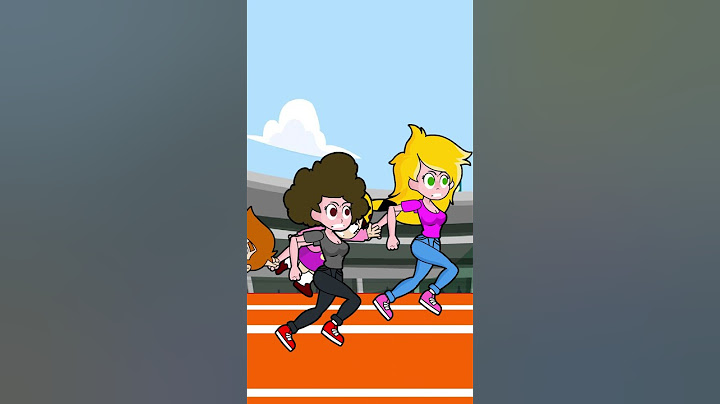 MY GIRLFRIEND ARITA AND LUNITA'S RACE😅 #animation #casimochotv @DannikaYT