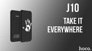 Hoco J10 Glowing Pattern Power Bank