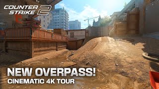 NEW CS2 Overpass - Cinematic Tour (4K)