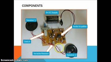 Electronic Comunication - 2-Station Intercom