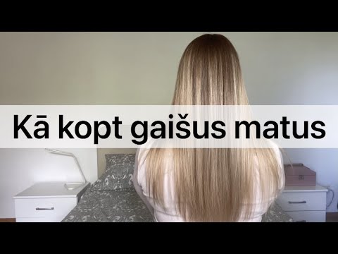 Video: Kā kopt matus?