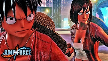NEW JUMP FORCE STORY MODE & CAC Gameplay Screenshots 1080p HD (Custom Character)
