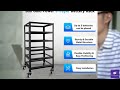 Review - SUNGOLDPOWER 3U Server Rack 5-Layer for Stackable 48V 100AH Rack Lithium Batteri
