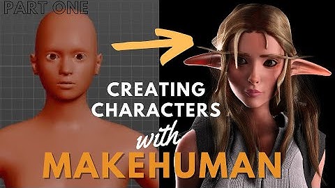 Makehuman/Blender - Ultimate Character Creation Guide - Part 1
