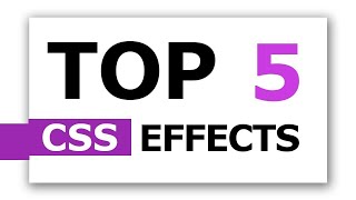 Top 5 CSS Effects | Top CSS Effects 2020