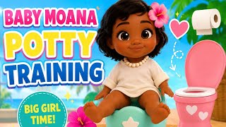 Moana Tries Potty Training! 💖 Toddler Potty Time Moana Tries Potty Training! 💖 Toddler Potty Time