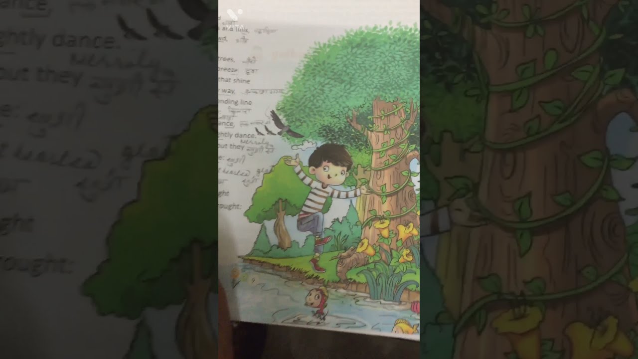 Daffodils 🌼 Hindi Explanation of the poem Chapter 1 class 7 YouTube