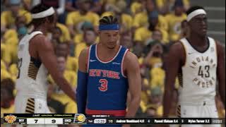 NBA 2K25 (Next Gen) - (Eastern Conference Finals) New York Knicks vs Indiana Pacers Game 6