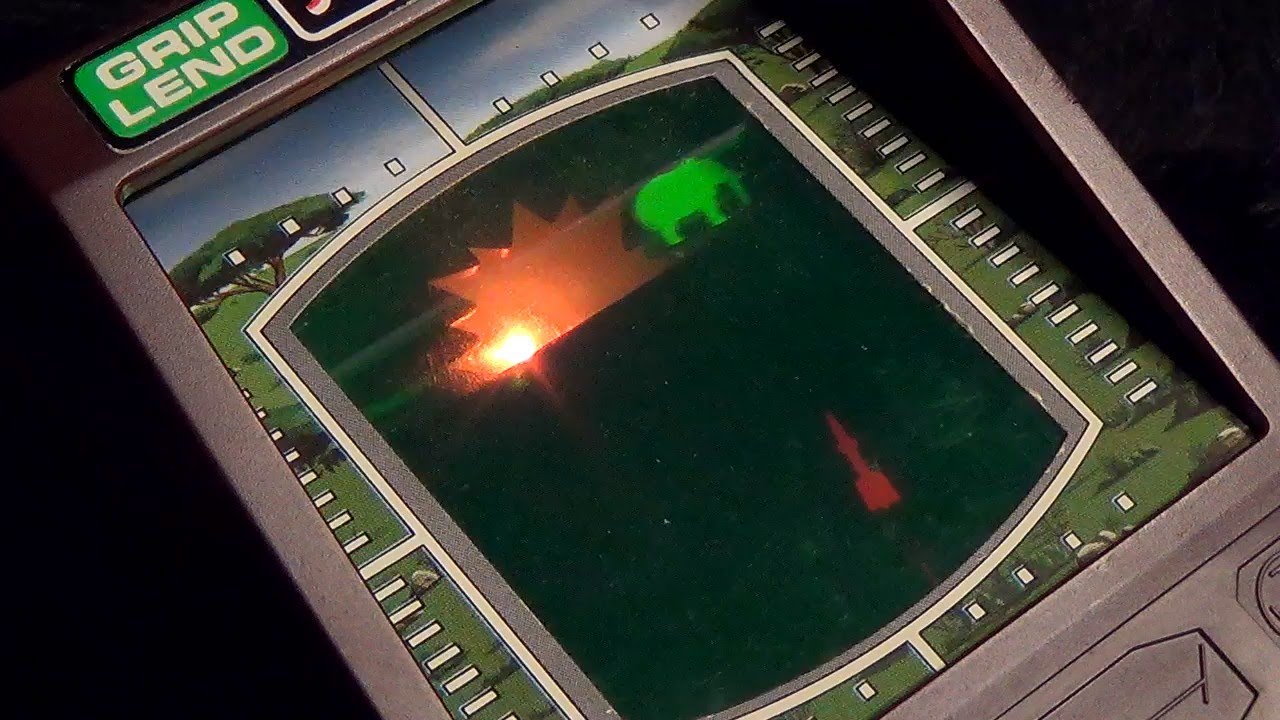 レトロ エレメカ】エポック社 グリップレンド アフリカンハンター