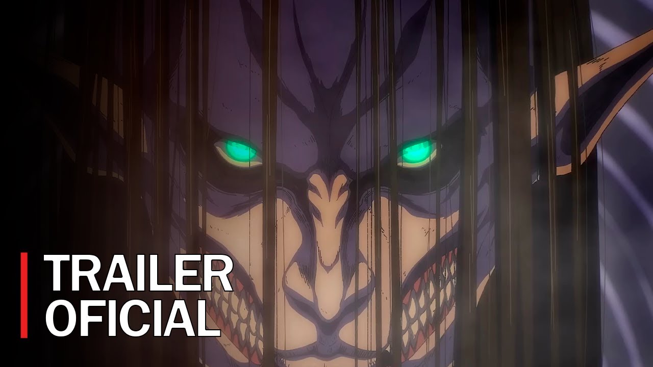 Novo trailer da última parte da temporada FINAL do anime Shingeki No Kyojin:  Kanketsu-hen será revelado durante o evento da Anime Expo no dia 2 de  julho. : r/animebrasil