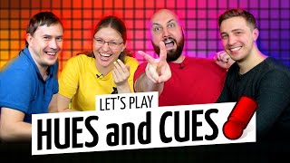 HUES and CUES — самая оригинальная игра на ассоциации 2020 года на OMGames!