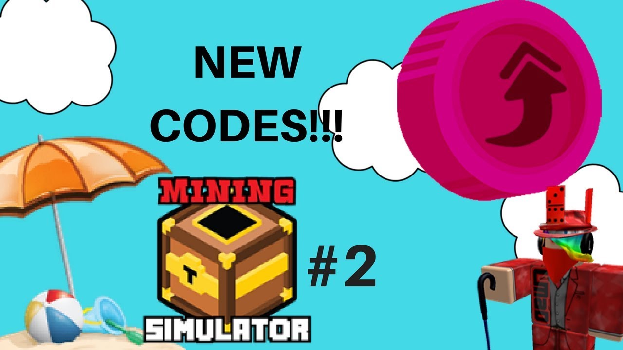 All Beach Codes in Mining Simulator get 50 TOKENS!!!!