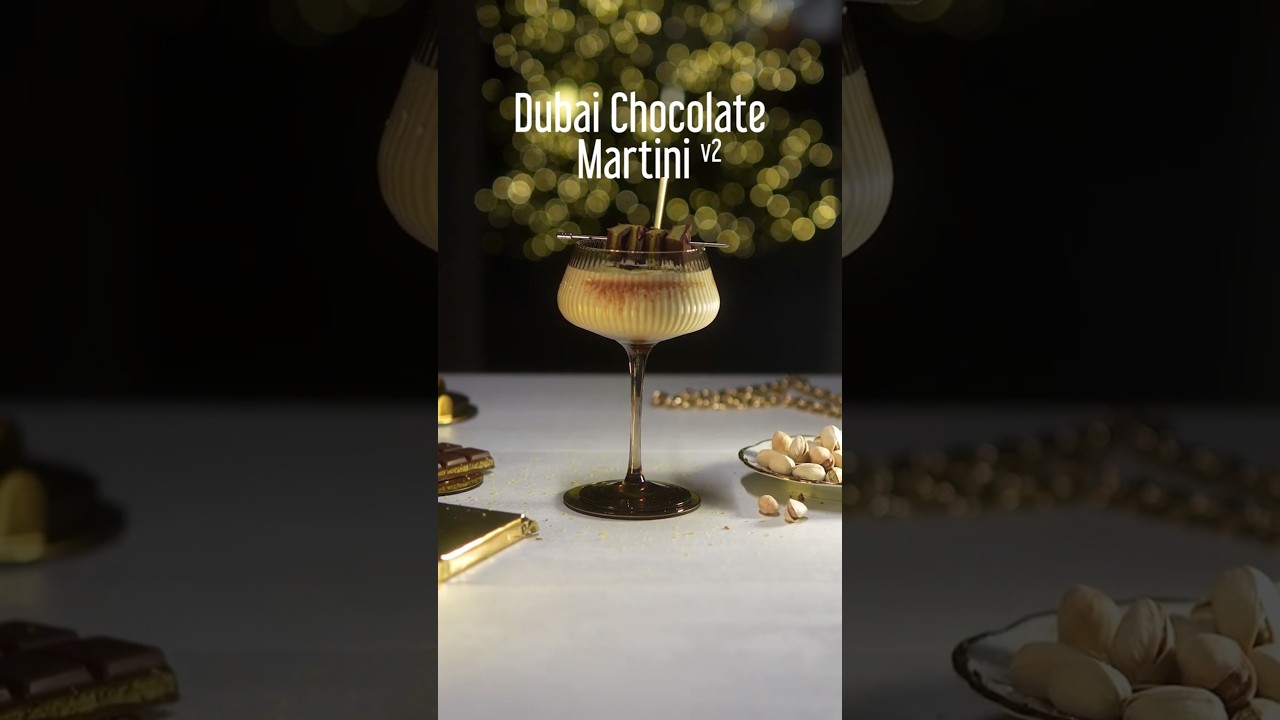 The Dubai Chocolate Martini ver.2 