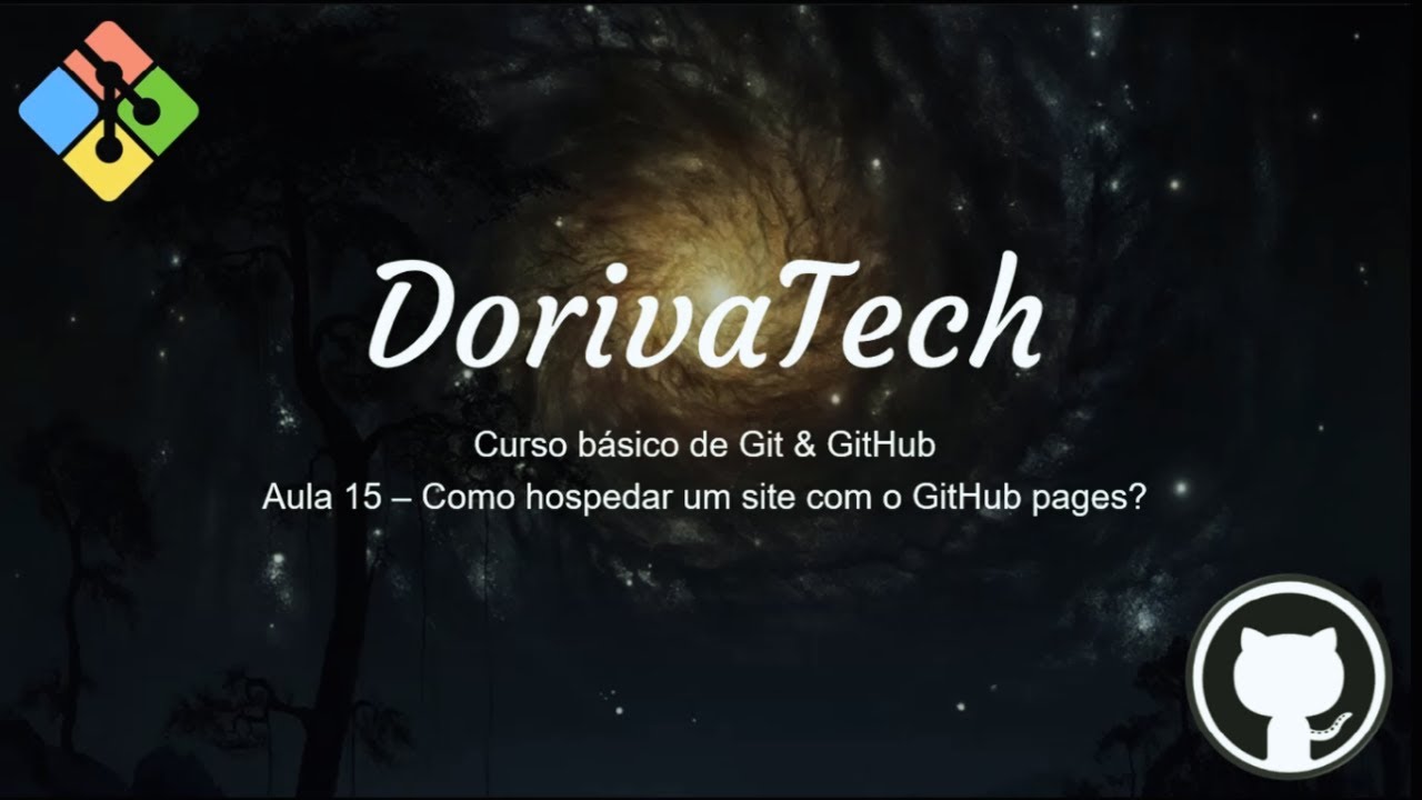 Aula 15 - Como hospedar um site com o GitHub pages » Curso de Git ...