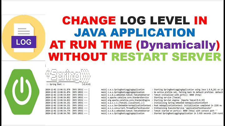 Change Log Level At Runtime Without Restarting Server