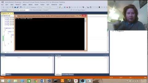 Visual Studio Tutorial "Hello World" by: Travis