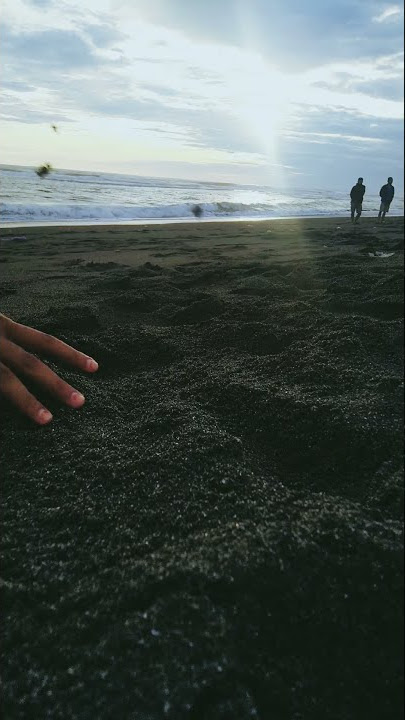 Story wa sunset pantai//aku takut cover kalimba