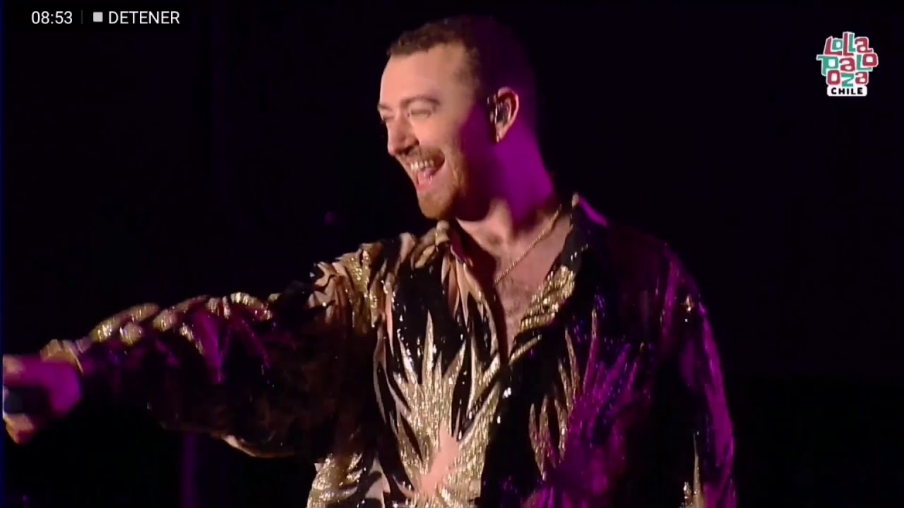 Sam Smith en Lollapalooza Chile