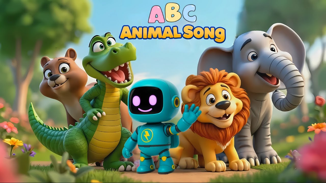 ABC Animal Song for Kids | Learn the Alphabet with Cute Baby Animals A ...