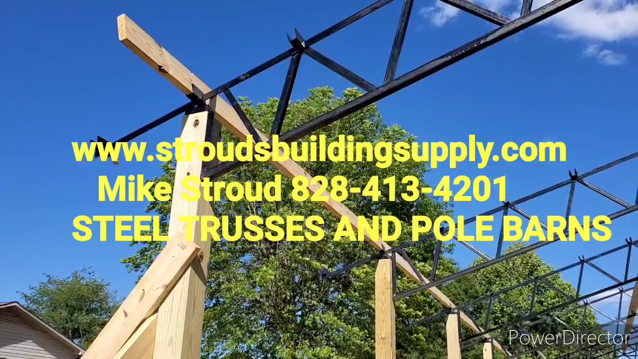 Simple Pavilions with Steel Trusses
