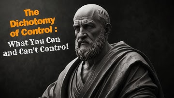 The Dichotomy of Control: What You Can and Can