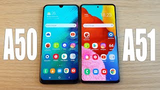 SAMSUNG GALAXY A50 VS SAMSUNG GALAXY A51 - ТЕСТ СКОРОСТИ И МНОГОЗАДАЧНОСТИ (SPEEDTEST)