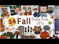 24 FALL DOLLAR TREE DIYS | EASY FALL FARMHOUSE DIYS USING DOLLAR TREE AND OTHER BUDGET SUPPLIES