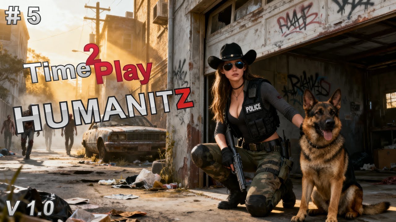 HUMANITZ Стрим #Stream #survival #1.0 #ХуманитЗ #Pvp #Pve #Выживач #БольшойГород #Обзор #5