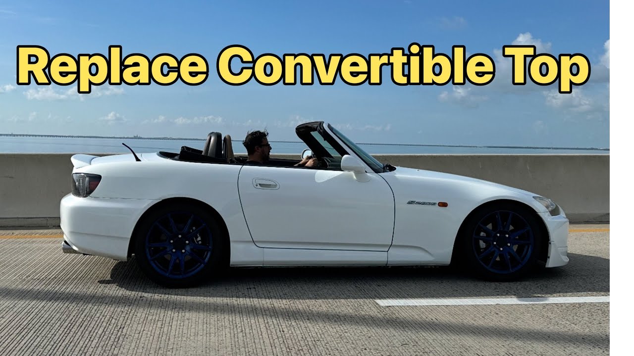 S2000 Soft top Straps - Type R Exhaust Restriction + UK Trip - YouTube