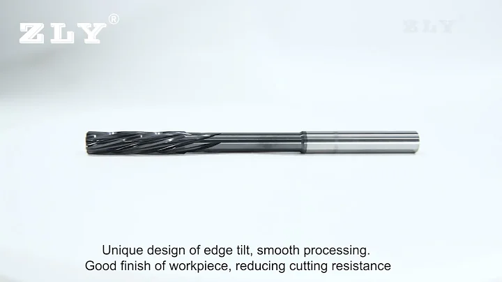 ZLYTOOLS Solid carbide spiral reamer,Custom Cutting Tools,Carbide Reamers