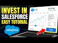 How to Invest in Salesforce.com - Easy Tutorial