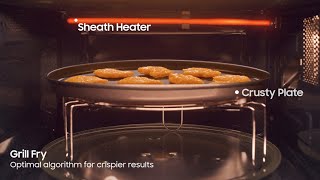 Using the crusty plate in Samsung Microwave Oven