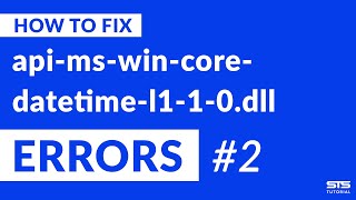 api-ms-win-core-datetime-l1-1-0.dll Missing Error Fix | #2 | 2020 Wealth
